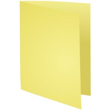 Lot de 100 Chemises pour dossiers A4 - Jaune canari EXACOMPTA SUPER 210 Photo