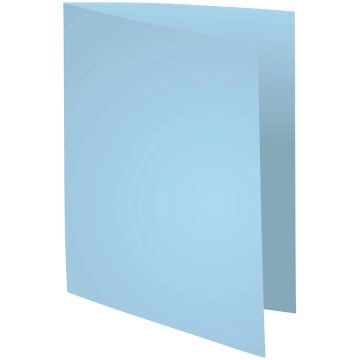 Lot de 100 Chemises pour dossiers A4 - Bleu clair EXACOMPTA SUPER 210 Image