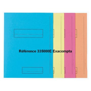 Chemises rigides imprimées - Assortiment 335000E Exacompta