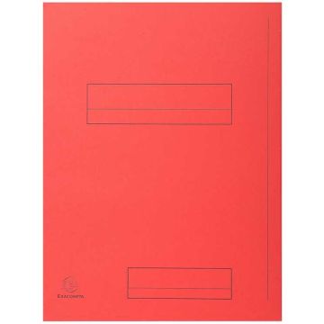 Lot de 50 Chemises rigides imprimées - Rouge EXACOMPTA Super 210 Image