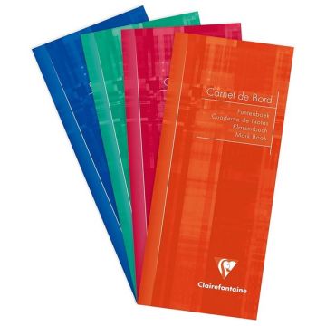 Cahier de bord Enseignant - Relevé de Notes - 210 x 148 mm - 40 pages CLAIREFONTAINE