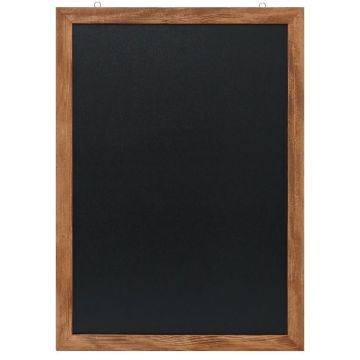 Ardoise avec cadre en bois - Naturel - 600 x 840 mm : EUROPEL image