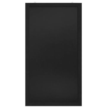 Ardoise avec cadre en bois - Noir - 600 x 1100 mm : EUROPEL image