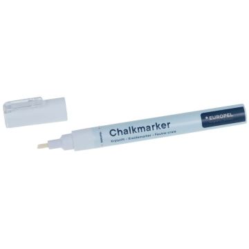 Marqueur à craie - 3 mm - Blanc : EUROPEL image