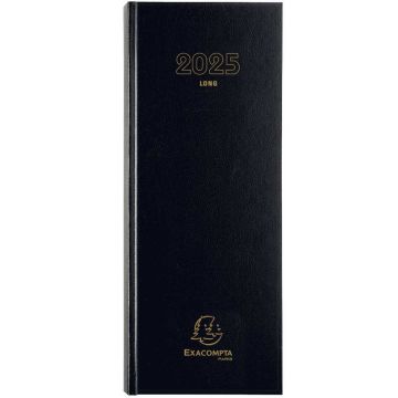 Agenda Journalier 2025 - 135 x 340 mm - Format Long EXACOMPTA