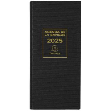 Agenda de Banque 2025 EXACOMPTA 1 volume - 160 x 340 mm 