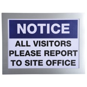 Pochette d'affichage magnétique - A5 - Argent EXACOMPTA Visuel