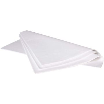 Papier de Soie - Blanc - 500 x 750 mm : CLAIREFONTAINE Lot de 480 Visuel