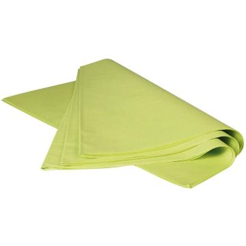 Papier de Soie - Vert Pomme - 500 x 750 mm : CLAIREFONTAINE Lot de 480 Modèle