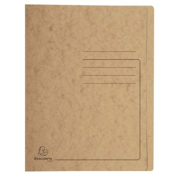 Chemise à lamelle imprimée A4 - Tabac : EXACOMPTA image