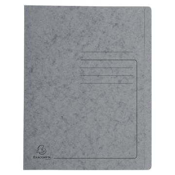 Chemise à lamelle imprimée A4 - Gris : EXACOMPTA image