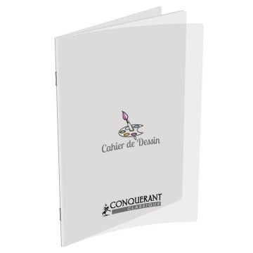 Cahier de dessin - 240 x 320 mm CONQUERANT