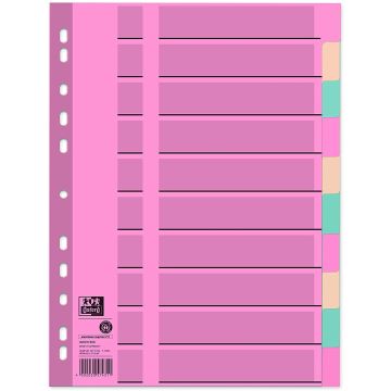 Photo OXFORD : Jeu de 10 intercalaires neutres en carton Manille - 400011409