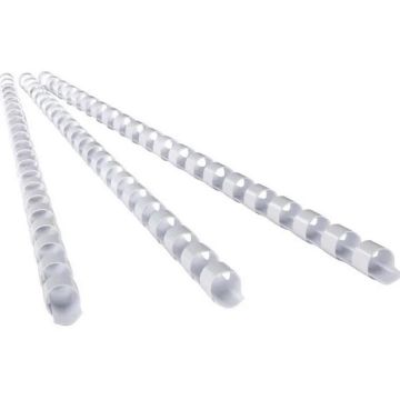 Baguettes de 21 anneaux - 10 mm - Rouge : GBC Lot de 100