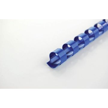 Baguettes de 21 anneaux - 14 mm - Bleu GBC Lot de 100