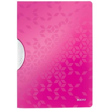 Photo Chemise à clip de présentation A4 - Rose (LEITZ Bebop Colorclip) 