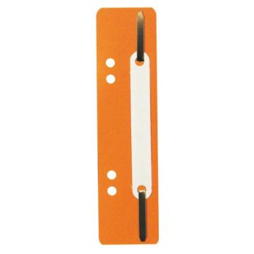 Lot de 250 fixations à lamelles pour dossier - Orange 426009B Exacompta