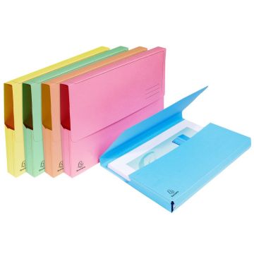 EXACOMPTA : Chemises à poche 47970E - Assortiment de couleurs pastel image