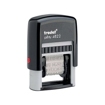 TRODAT 4822A : Tampon Printy à formules - Pour secrétariat