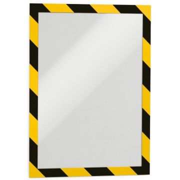 Cadre d'affichage Magnétique  A4 - Jaune/Noir DURABLE