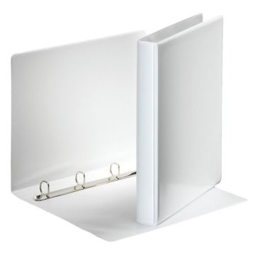 Classeur personnalisable 2 Pochettes - 4 anneaux 25 mm - Blanc ESSELTE Image