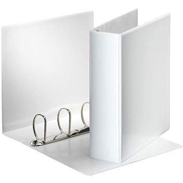 Classeur Personnalisable 2 Pochettes - Blanc - 4 anneaux de 60 mm : ESSELTE Visuel