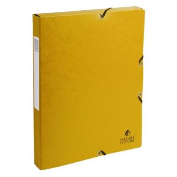 EXACOMPTA Boîtes de classement 50309E  - Dos 25 mm Jaune