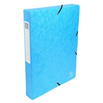 EXACOMPTA Boîtes de classement 50406E  - Dos 40 mm Turquoise
