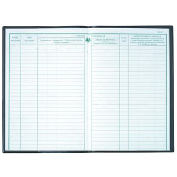 Carnet d'entretien Véhicules de transports de marchandises 5080E EXACOMPTA