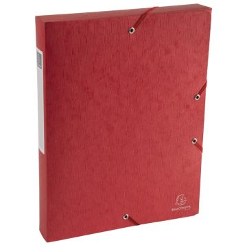 Boîte de classement Scotten - Dos 40 mm - Rouge EXACOMPTA Photo