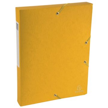 Boîte de classement Scotten - Dos 40 mm - Jaune EXACOMPTA Visuel