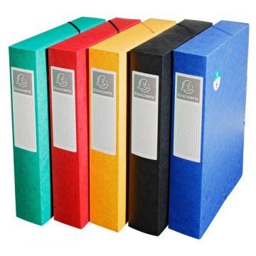 50910e EXACOMPTA : boîtes de classement Exabox - Dos 60 mm