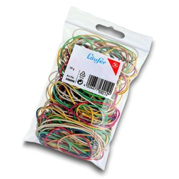 Bracelets élastiques - Assortiment : LAUFER Rondella Paquet de 50 g Visuel