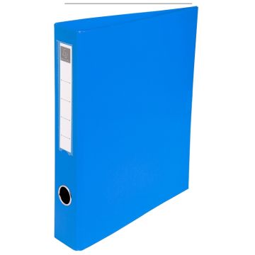 EXACOMPTA : Classeurs à 4 anneaux - Dos de 60 mm - Bleu 51642E