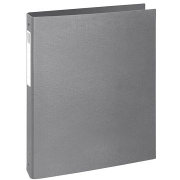 Classeur Rigide - 4 anneaux de 30 mm - Gris : EXACOMPTA Teksto image