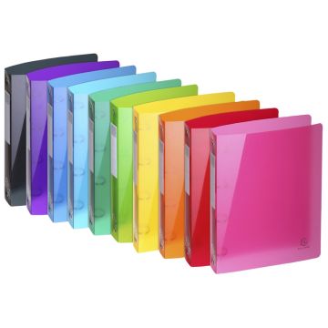 Classeur souple Iderama - 4 anneaux de 30 mm - Assortiment EXACOMPTA Modèle