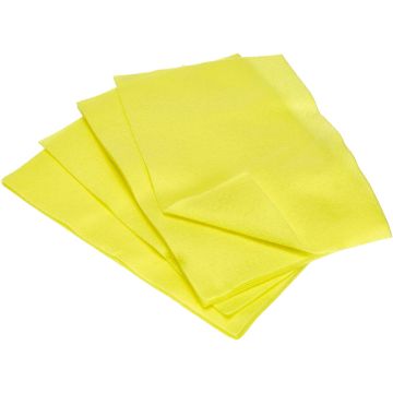 Feutrine de Bricolage - Jaune citron - 200 x 300 mm : FOLIA Lot de 10 Visuel