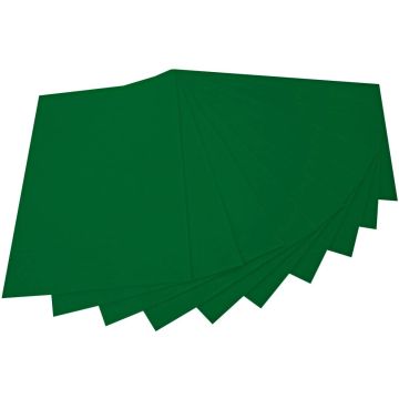 Feutrine de Bricolage - Vert sapin - 200 x 300 mm : FOLIA Lot de 10 Visuel