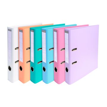 EXACOMPTA : Classeurs à levier  - Dos de 50 mm - Assortiment 53044E