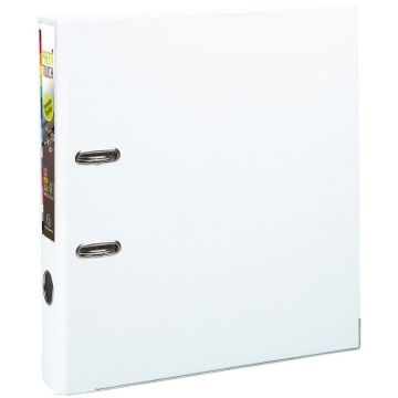 53148E EXACOMPTA : Lot de 10 classeurs  - Dos de 80 mm - Blanc (Classement)