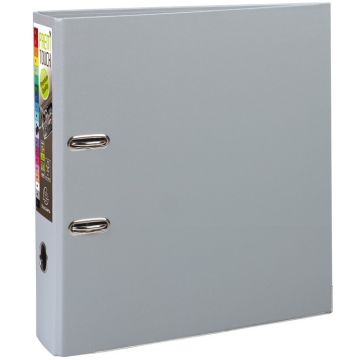 53354E EXACOMPTA : Lot de 10 classeurs  - Dos de 80 mm - Gris foncé (Classement)