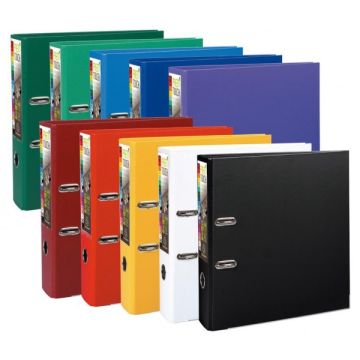 Classeurs à levier - Dos de 80 mm - Assortiment EXACOMPTA 53374E