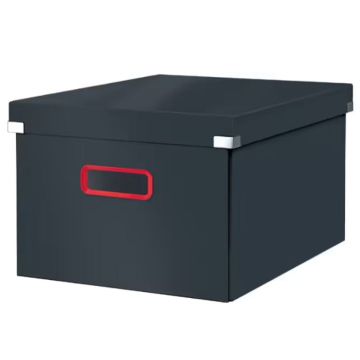 Boîte de rangement Click & Store Cosy M - 281 x 370 x 200 mm - Gris : LEITZ image