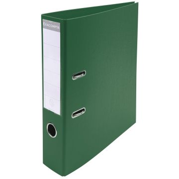 Classeur à levier en PVC - Dos de 70 mm - Vert foncé : EXACOMPTA Image
