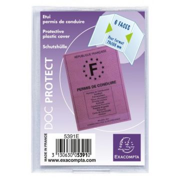 Etuis pour  Permis de conduire - 73 x 107 mm Exacompta 5391