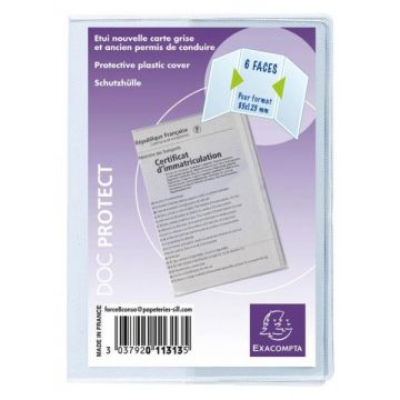 Etuis pour Carte grise - 85 x 125 mm Exacompta 5383E