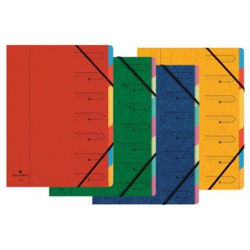 Trieur avec élastiques - 7 compartiments - Assortiment EXACOMPTA

