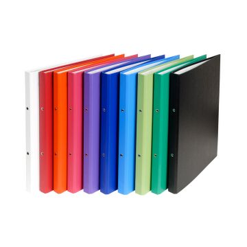 54150E Classeur Exacompta 2 Anneaux Assortiment en PP