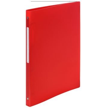 Exacompta 54195E : Classeur souple rouge - 2 anneaux