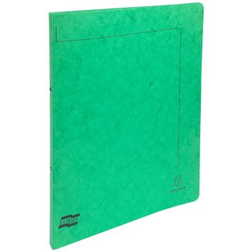 54253E Classeur Exacompta 2 Anneaux Vert Carte lustrée